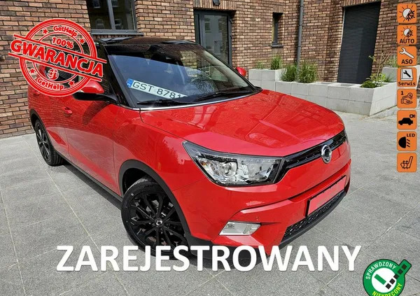 ssangyong SsangYong Tivoli cena 42900 przebieg: 179000, rok produkcji 2017 z Wielichowo